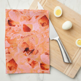 Leichte Farbstruktur, die wie eine Kopie der Blätt Geschirrtuch