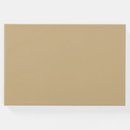 Leichte französische Farbe in Beige Gästebuch