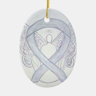 Leichte graue Sensibilisierung Bon Engel Ornament
