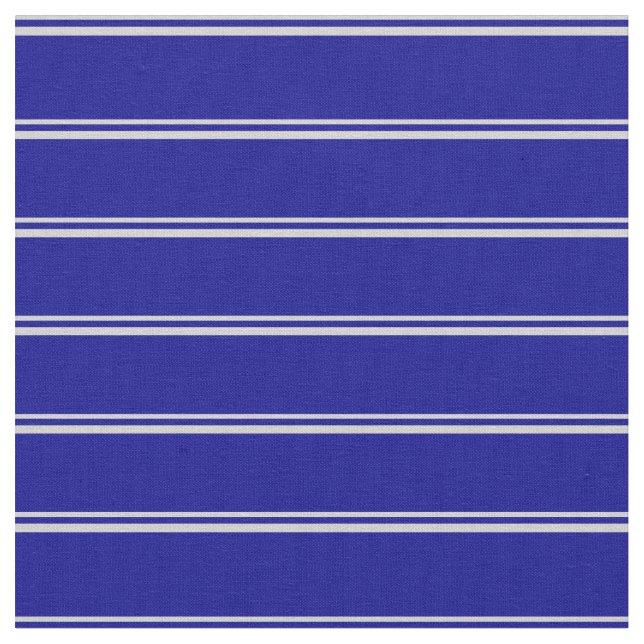 Leichte graue und dunkelblaue, farbige Linien Stoff (Nahaufnahme)