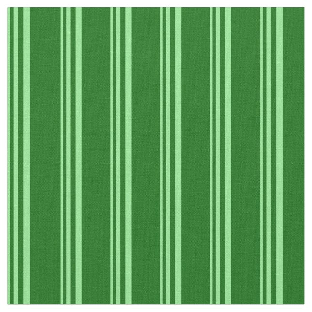 Leichte grüne und dunkelgrüne Linien Stoff (Nahaufnahme)