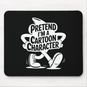 Leichte Halloween-Kostüme, so tun, als wäre ich ei Mousepad