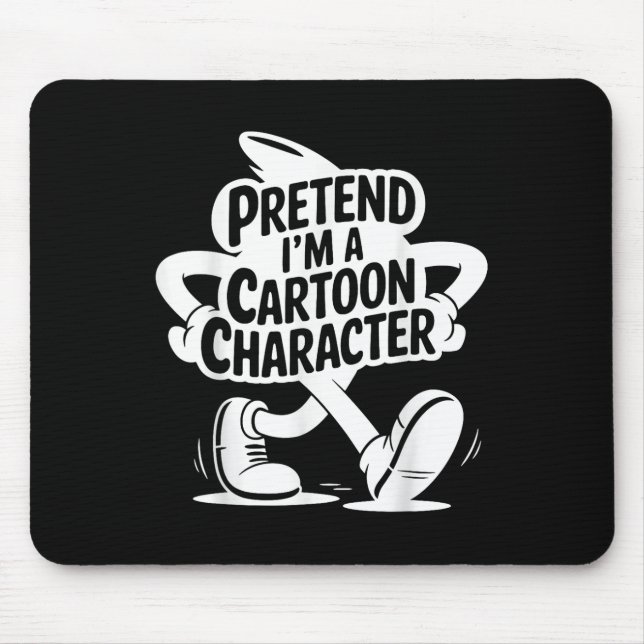 Leichte Halloween-Kostüme täuschen im Cartoon Mousepad (Vorne)