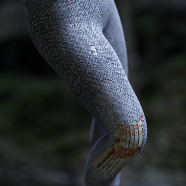 Leichte Halloween-Zombie-Kostüme-Leggings Leggings (Livin' that zombie life this Halloween? Here's your leggings!)