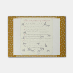 Leichte Kunst des In Herden lebens von Post-it Klebezettel