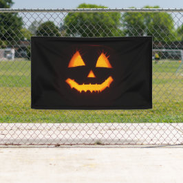Leichte Kürbislaterne Banner