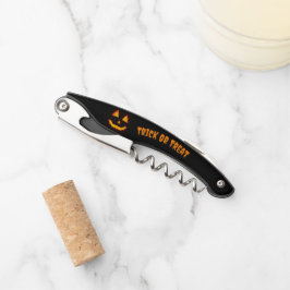 Leichte Kürbislaterne Kellnermesser