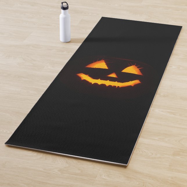 Leichte Kürbislaterne Yogamatte (Beispiel)