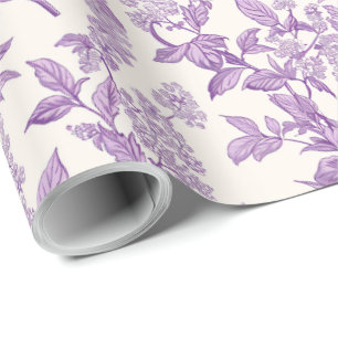 Leichte Lila Chinoiserie Entdeckungsreise Geschenkpapier