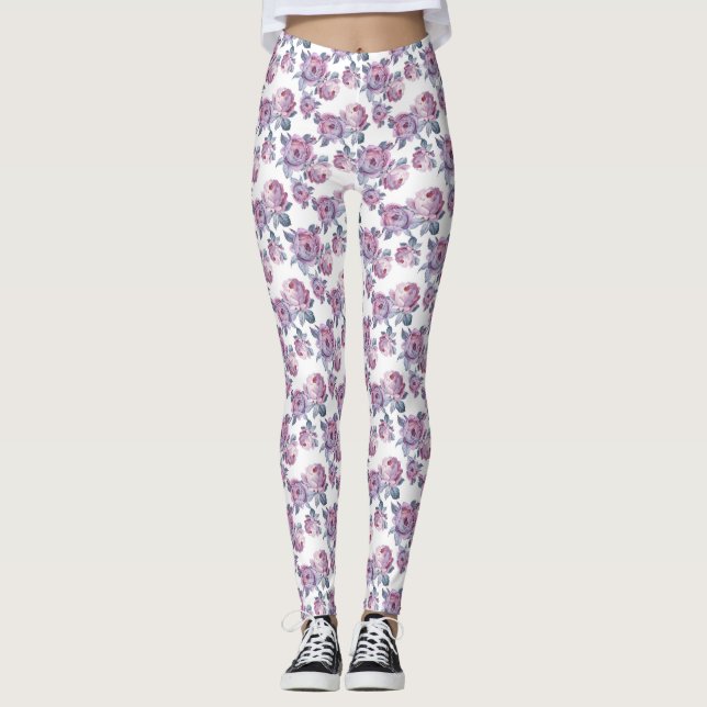 Leichte, Lila Leggings (Vorderseite)