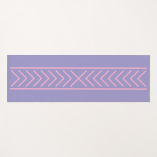 Leichte Lila und rote Yoga Mat Yogamatte