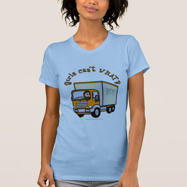 Leichte LKW-Girl T-Shirt (Vorderseite)
