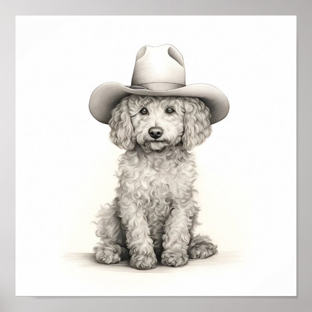 Leichte minimalistische Bleistiftlinie, gezeichnet Poster (Vorne)