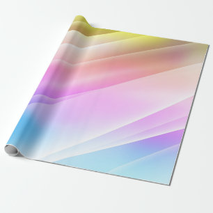 Leichte Multicolor, Rainbow-Abdeckung mit langen L Geschenkpapier