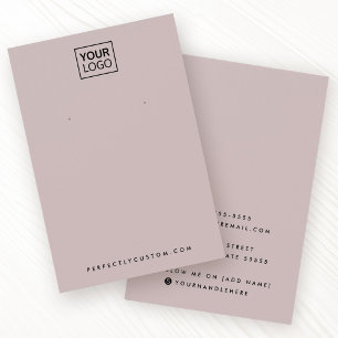 Leichte Rose taumele Ohrring-Grafikkarte