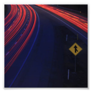Leichte Schwänze für den Fahrzeugverkehr Fotodruck