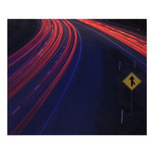 Leichte Schwänze für den Fahrzeugverkehr Fotodruck