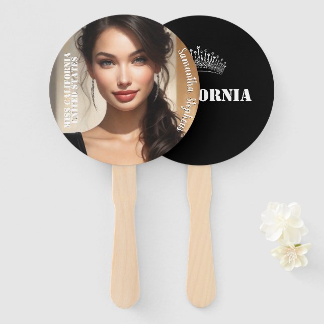 Leichte Text-Seitenlüfter - Set von 10 Lüftern Fächer (Vorne und Hinten)