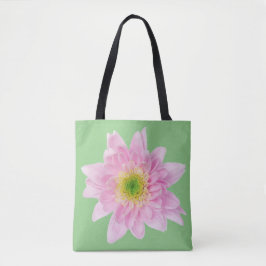 Leichte und weibliche rosa Mum auf einer Tasche