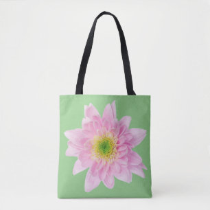 Leichte und weibliche rosa Mum auf einer Tasche