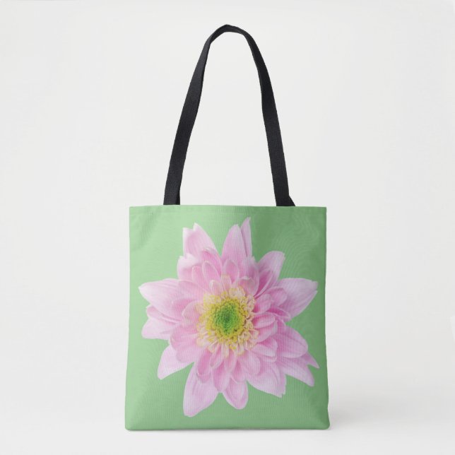 Leichte und weibliche rosa Mum auf einer Tasche (Vorderseite)