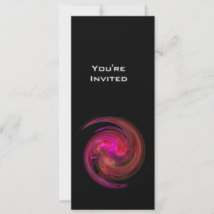 LEICHTE VORTEX, hellrosa, rosa, lila Farbe Einladung