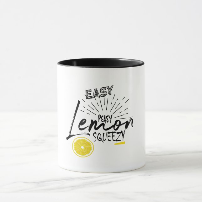 Leichte Zitronenpresse Tasse (Zentrum)