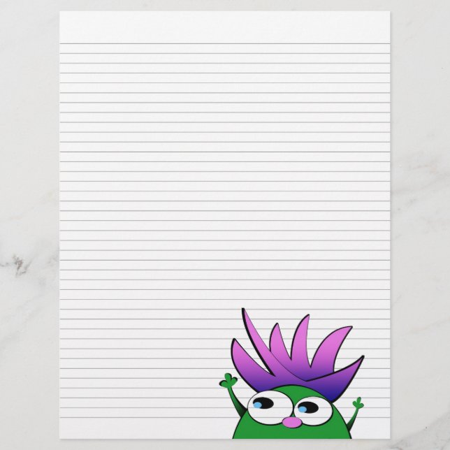 Leichter Binder Paper 8.5"x11" passt sich kundensp Flyer (Vorne)
