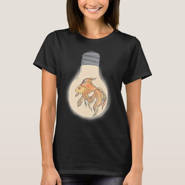 Leichter Fisch T-Shirt (Vorderseite)