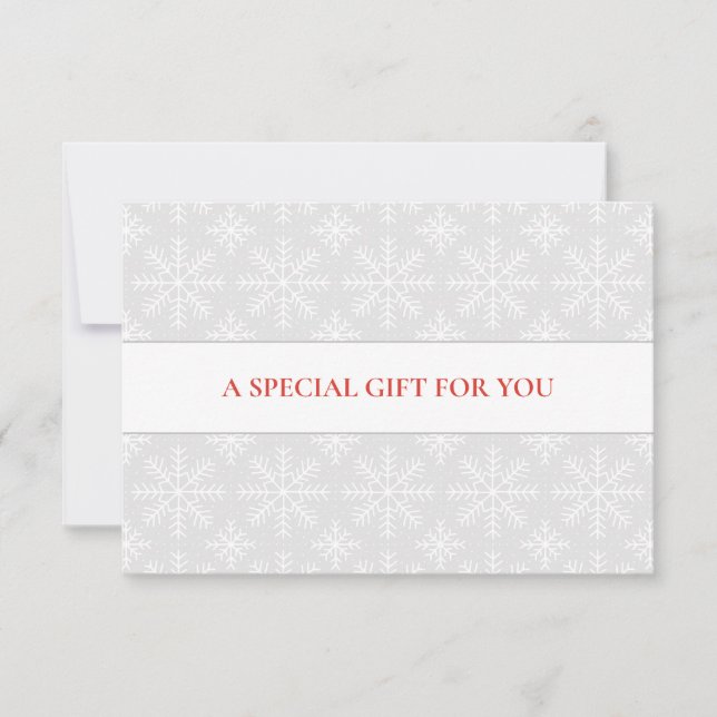 LEICHTER Grauer WEISSER SCHNEE CHRISTMAS BESONDERS (Vorderseite)