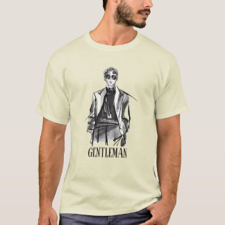 leichter Papagei mit Gentleman-Design T-Shirt