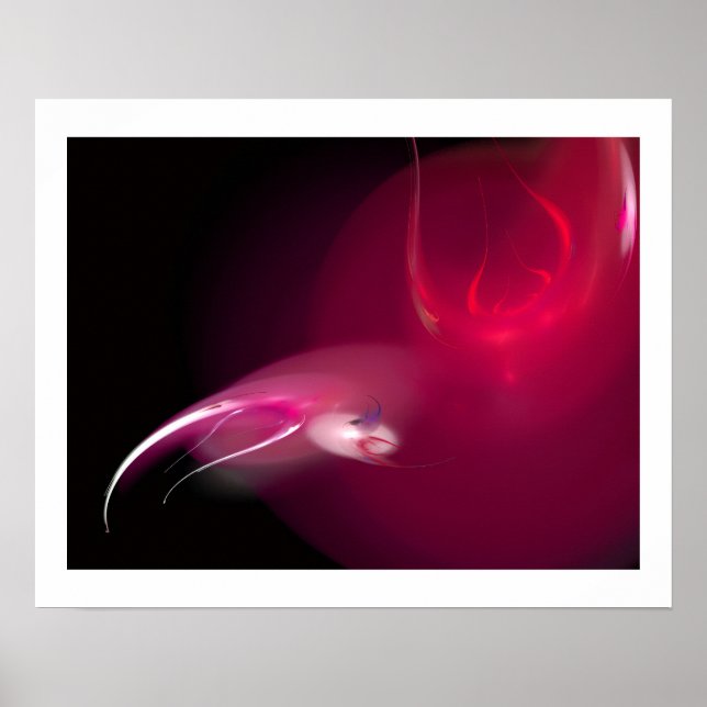 LEICHTER VOGEL IN ROT POSTER (Vorne)