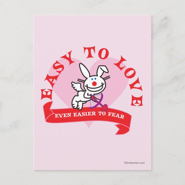 Leichtere Angst Postkarte (Vorderseite)