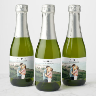 Leichtes Foto   Verlobung   Mini funkelndes Weinla