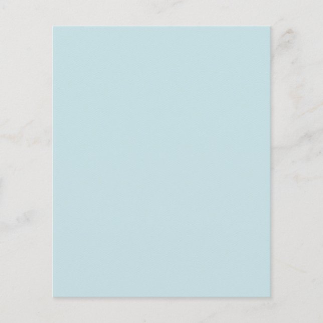 LEICHTES PASTEL BLAU HINTERGRUND BOY TEMP FLYER (Vorne)