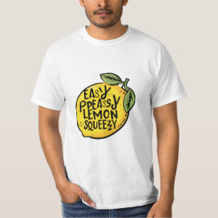 leichtes Zitronenexzept T-Shirt