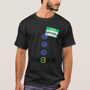 Leichteste Zwerg-Gnome Halloween-Kostümfamilie Mat T-Shirt
