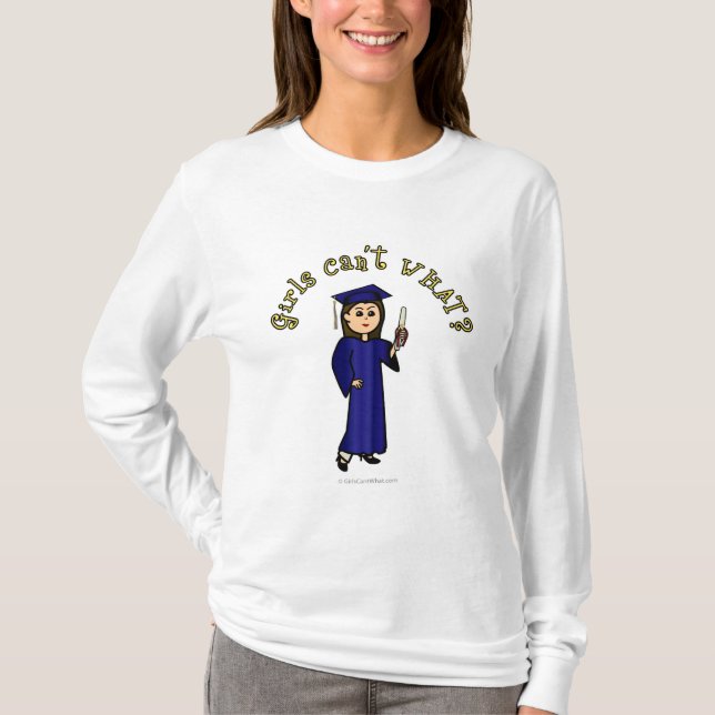 Leichtgrad in Blau T-Shirt (Vorderseite)