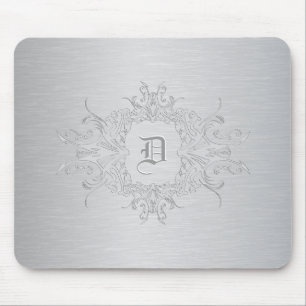 Leichtgrau-Metallische lackierte Aluminiumlackieru Mousepad