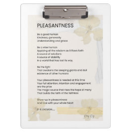 Leichtigkeit Inspiration Gedicht geschrieben Wort Klemmbrett