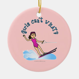 Leichtwasserläufer Keramikornament