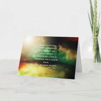 LEID beendet nie Karte