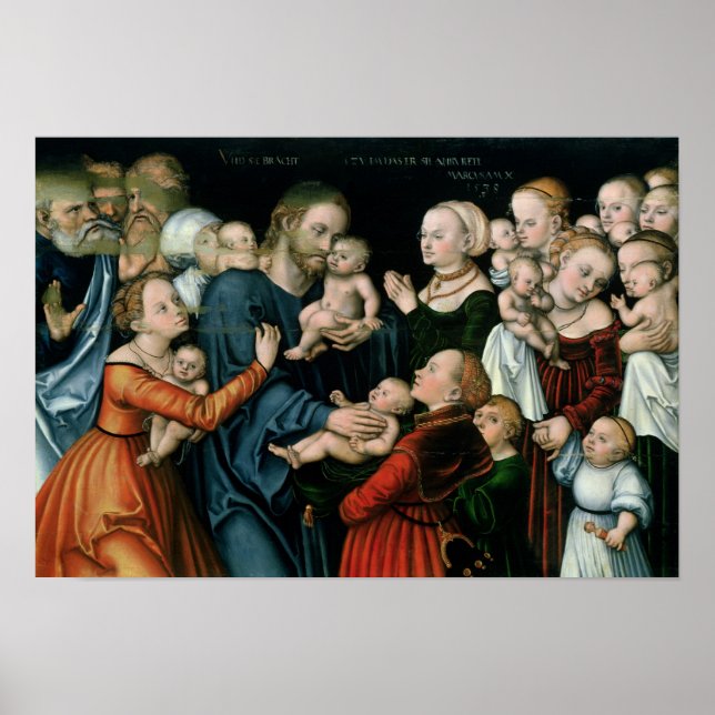 Leid die kleinen Kinder, die zu mir kommen werden, Poster (Vorne)