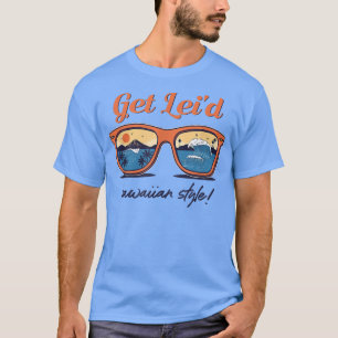 Leid Hawaiian Style Apparel Summer Time T-Shirt