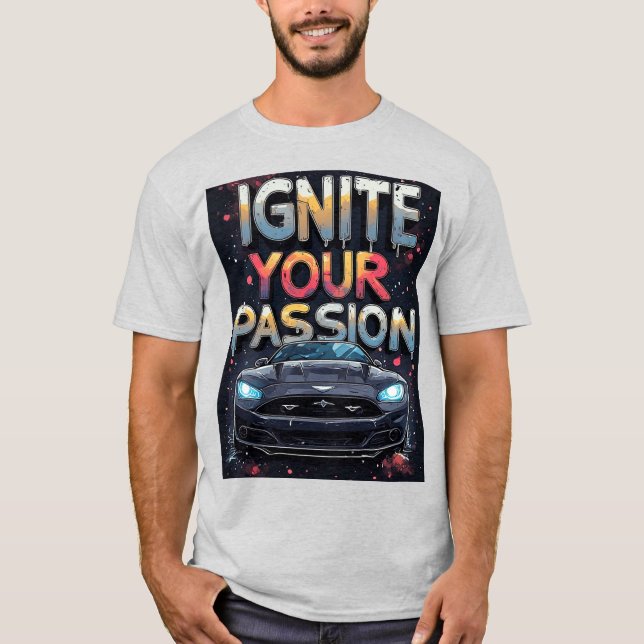 🔥 Leidenschaft entfachen Fetter Auto-Splash Stree T-Shirt (Vorderseite)