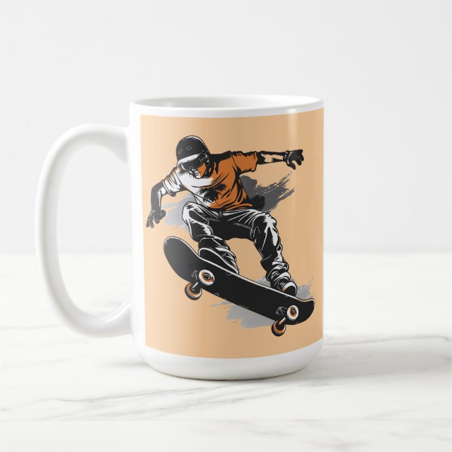 Leidenschaft, Freiheit, Kunst Kaffeetasse (Links)