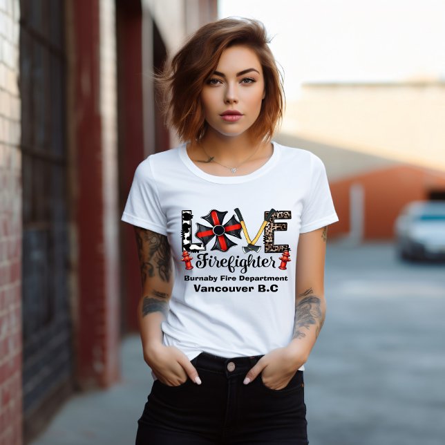 Leidenschaft für Feuergefechte mit tapferen Herzen T-Shirt (Von Creator hochgeladen)