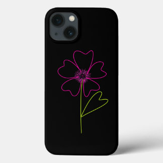Leidenschaft für rosa Blume Case-Mate iPhone Hülle