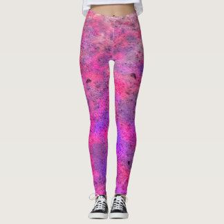 Leidenschaft für rosa Muster Leggings
