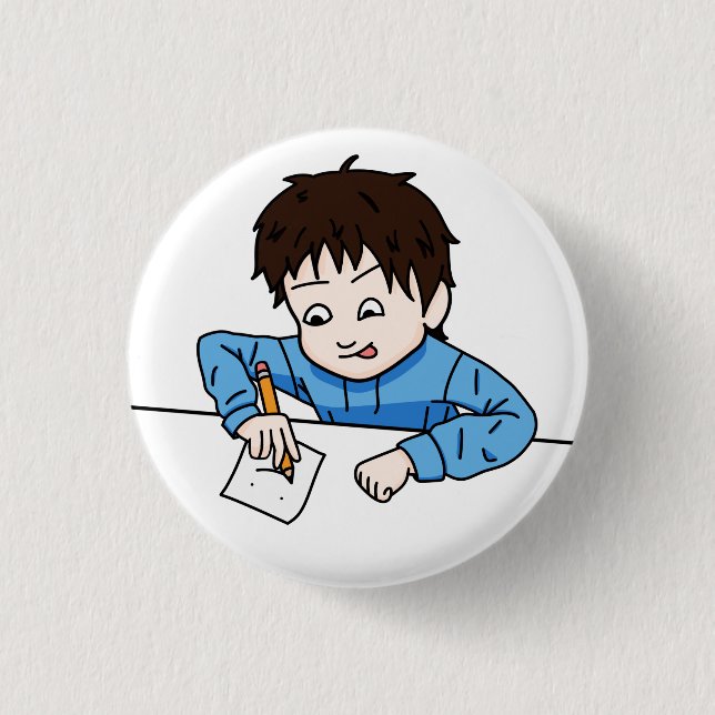 Leidenschaft fürs Skizzieren Button (Vorderseite)